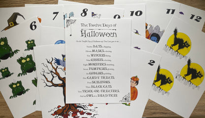 The 12 Days of Halloween Song Kit