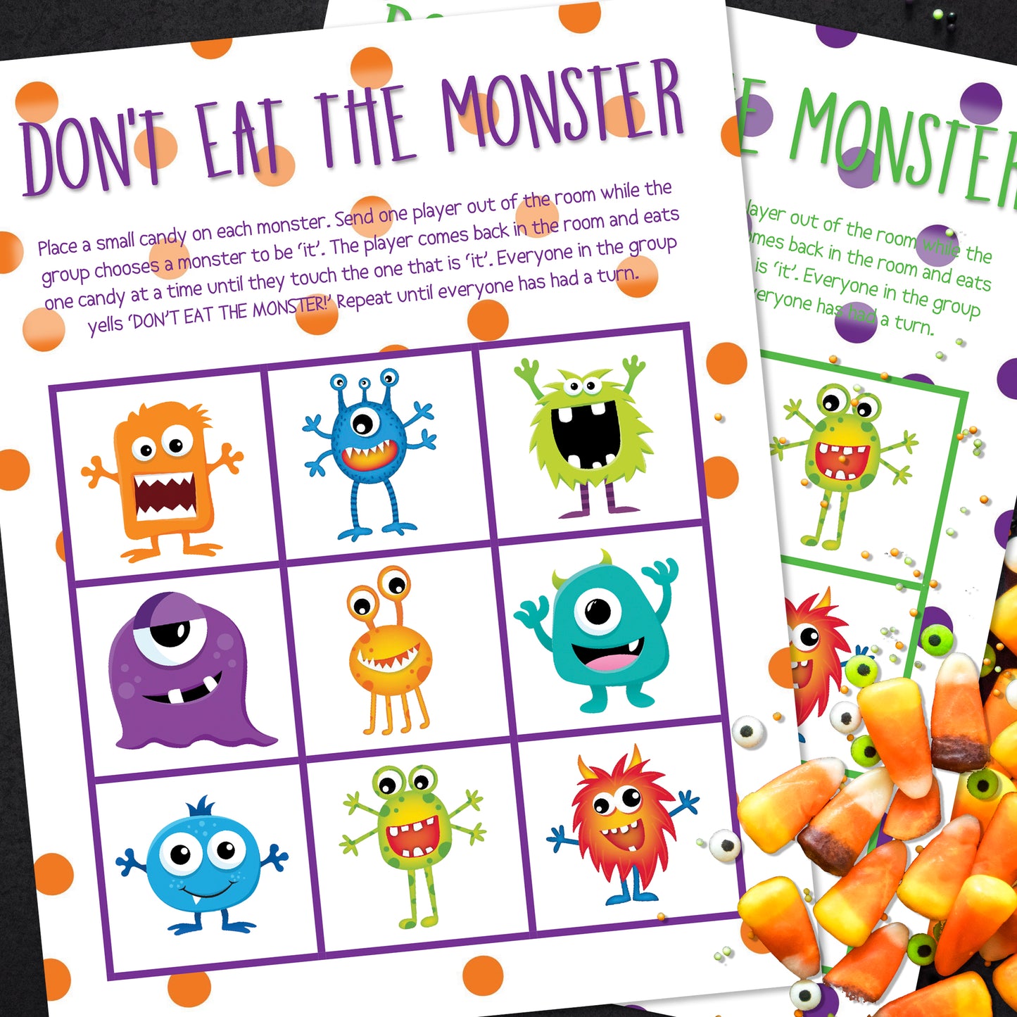 Don't Eat the Monster! Game